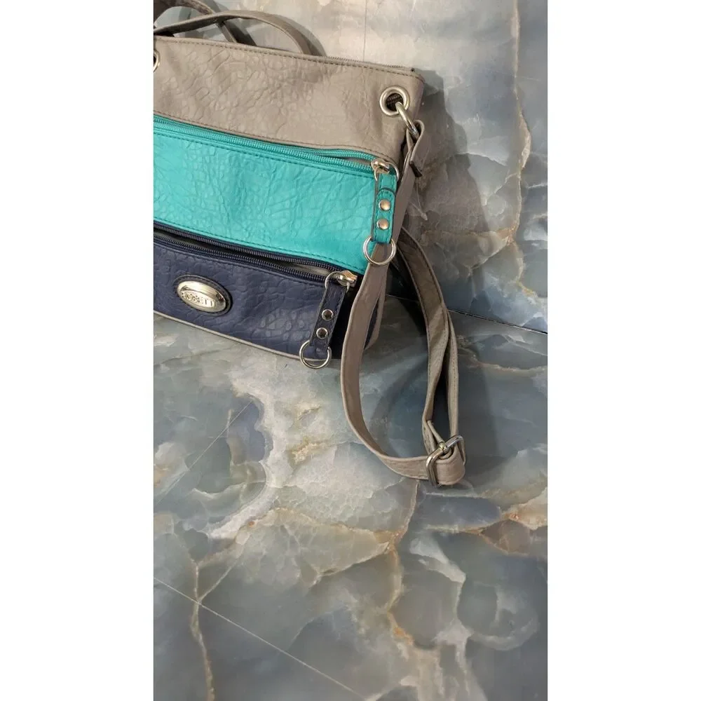ROSETTI tri-color crossbody bag